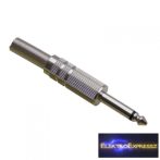 ET-4018 jack dugó 6,3mm-es monó fém