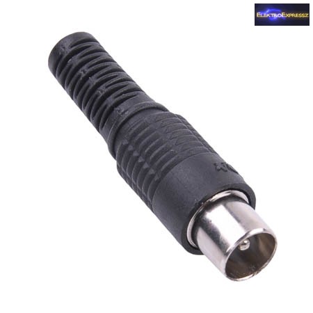 ET-1003 Koax dugó fehér, műanyag házban.