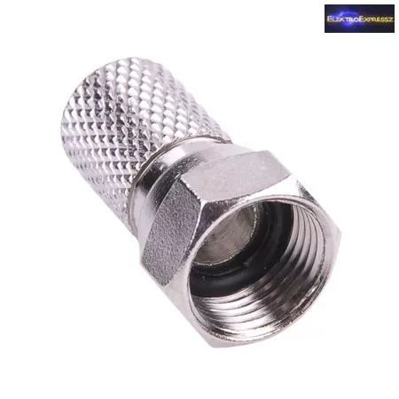 ET-1501C cink F dugó RG6-os kábelra (6.5mm)