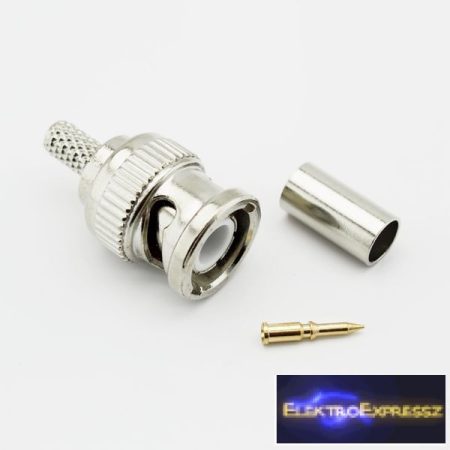 ET-3244 BNC krimpelhető dugó RG58-es kábelra.