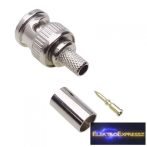 ET-3205 BNC krimpelhető dugó RG59-es kábelra. ET-3205 BNC krimpelhető dugó RG59-es kábelra.