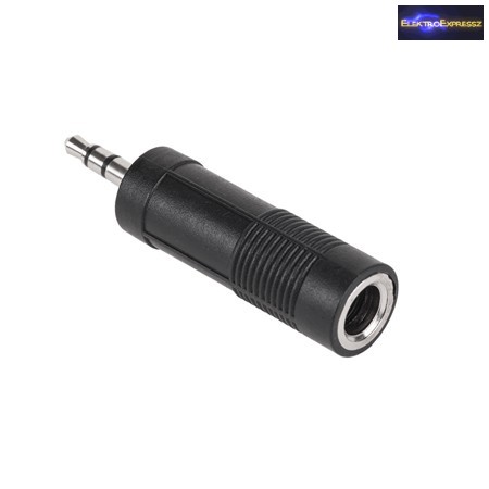 3,5mm JACK dugó -> 6,3mm JACK aljzat átalakító