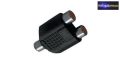 RCA aljzat -> 2x RCA aljzat átalakító adapter