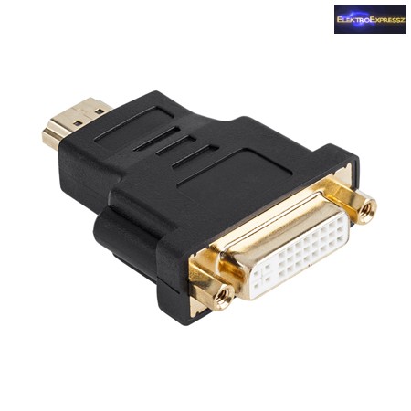 HDMI dugó - DVI aljzat 24+1 tűs