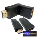 ET-92294 HDMI dugó, HDMI aljzat, állítható szögű ET-92294 HDMI dugó, HDMI aljzat, állítható szögű