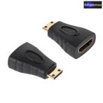 HMDI aljzat - mini HDMI dugó átalakító HMDI aljzat - mini HDMI dugó átalakító
