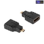 HDMI aljzat - micro HDMI dugó átalakító HDMI aljzat - micro HDMI dugó átalakító