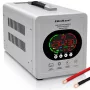   Szünetmentes tápegység Qoltec Tiszta Szinuszhullámú UPS | 1000VA/720W | 12/230V Átalakító AVR-rel | LCD | LiFePO4 AGM GÉL
