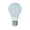 LED gömb, E27, 6W, 230V, retrofit, opál búra, fehér fény