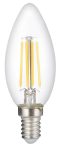   LED gyertya, E14, C35, 6W, 230V, 730LM, meleg fehér fény -FILAMENT