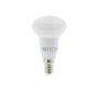 LED gömb, E14, R50, 6W, 230V, meleg fehér fény
