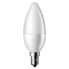 LED gyertya, E14, 4W, 230V,  meleg fehér fény