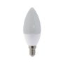   LED gyertya, E14, 6W, 230V,  meleg fehér fény   - dimmelhető