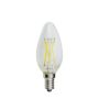 LED gyertya, E14, C35, 4W, meleg fehér fény - dimmelhető