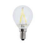 LED gömb, E14, G45, 2W, semleges fehér fény