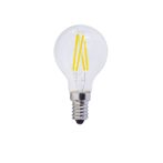 LED gömb, E14, G45, 4W, semleges fehér fény