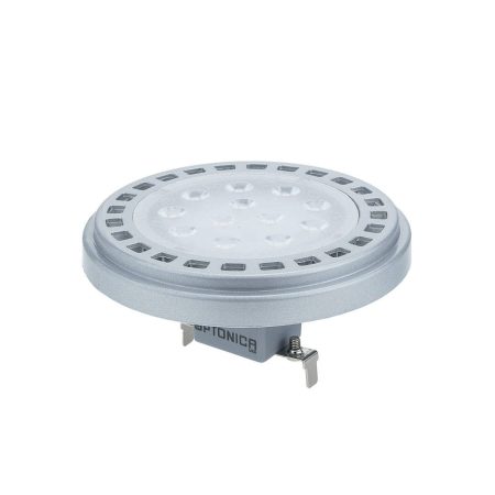 LED spot, AR111, G53, 15W, 12V, 30°, semleges fehér fény - EPISTAR