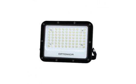 LED reflektor 50W, SMD fekete, 90°, IP65 fehér fény, 70cm kábellel - LUMILEDS Chip