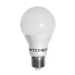 LED gömb, E27, A60, 10W, 230V, fehér fény