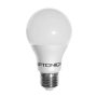 LED gömb, E27, A60, 10W, 230V, meleg fehér fény