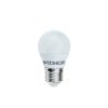 LED gömb, E27, G45, 4W, semleges fehér fény