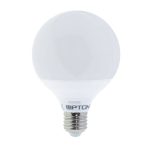 LED gömb, E27, G95, 12W, semleges fehér fény