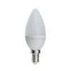 LED gyertya, E14, C37, 6W, 230, fehér fény, 480LM