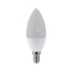 LED gyertya, E14, C37, 6W, 230, semleges fehér fény, 480LM