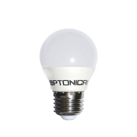LED gömb, E27, 8,5W, 230V, G45,800LM meleg fehér fény
