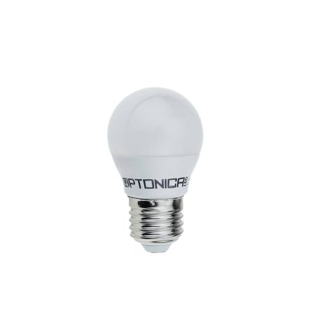 LED gömb, E27, 4W, 230V, semleges fehér fény