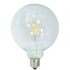 LED gömb, E27, G125, 6.5W,810LM, meleg fehér fény, FILAMENT