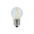   LED gömb, E27, G45, 2W,200LM, semleges fehér fény, FILAMENT