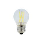LED gömb, E27, G45, 4W,400LM,fehér fény,FILAMENT