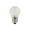 LED gömb, E27, G45, 4W,400LM, meleg fehér fény, FILAMENT