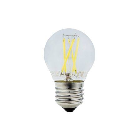 LED gömb, E27, G45, 4W,400LM, meleg fehér fény, FILAMENT