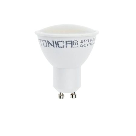 LED spot, GU10, 7W, SMD, 110° meleg fehér fény