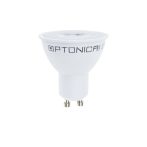 LED spot, GU10, 5W, SMD, 38°  fehér fény