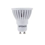   LED spot, GU10, 6W, 230V, COB, fehér fény,50°, fehér - dimmelhető