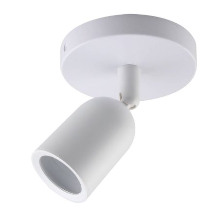 Felületre szerelhető lámpatest, mozgatható fej, fehér, GU10-es foglalat, MAX 10W, IP20