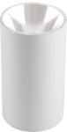 Felületre szerelhető lámpatest, henger alakú, fehér házas-fehér belső, GU10-es foglalat, MAX 35W, IP20, ф80x140 mm