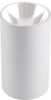   Felületre szerelhető lámpatest, henger alakú, fehér házas-fehér belső, GU10-es foglalat, MAX 35W, IP20, ф80x140 mm