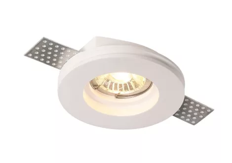 Beépíthető, keret nélküli spot lámpatest,kerek, GU10-es foglalat, MAX 35W, ф100x27 mm