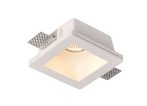   Beépíthető, keret nélküli spot lámpatest,négyzetes, GU10-es foglalat, MAX 35W B