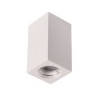   Felületre szerelhető lámpatest, négyzetes, GU10-es foglalat, MAX 10W D