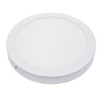   LED spotlámpa, 24W, falra szerelhető, kerek, meleg fehér fény