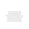 LED panel (modul), 3W, beépíthető, négyszögletes, fehér fény
