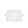 LED panel (modul), 6W, beépíthető, négyszögletes,fehér fény,420lm