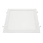   LED panel, négyszögletes, beépíthető, 24W, 2010LM, 230V, CRI>95, 6000K - True Colour