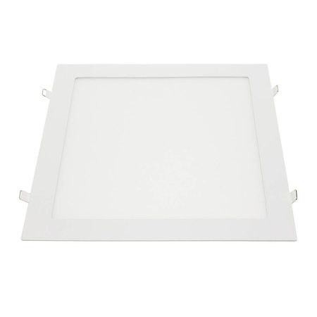 LED panel, négyszögletes, beépíthető, 24W, 2010LM, 230V, CRI>95, 6000K - True Colour
