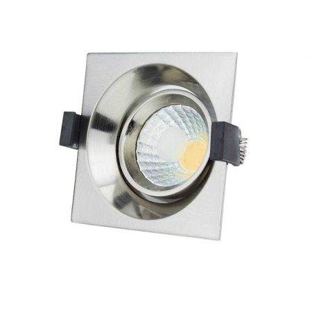 LED spotlámpa, 8W, COB, négyszögletes, billenthető, semleges fehér fény LED spotlámpa, 8W, COB, négyszögletes, billenthető, semleges fehér fény